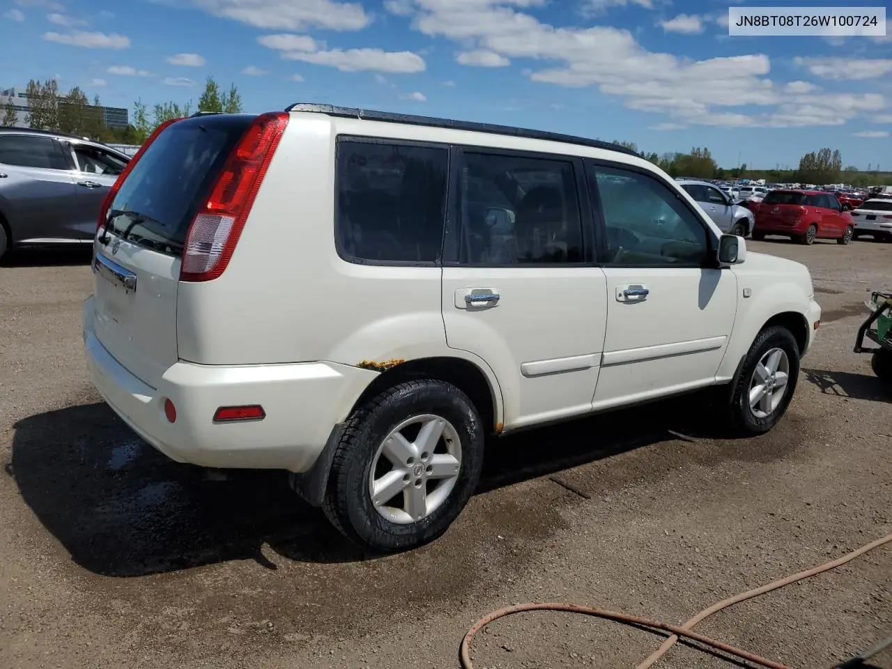 2006 Nissan X-Trail Xe VIN: JN8BT08T26W100724 Lot: 56847555
