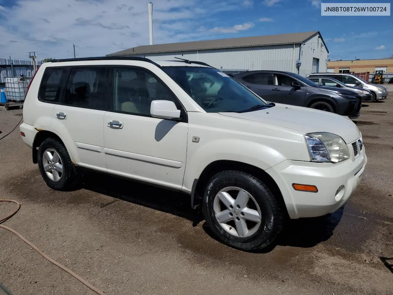 2006 Nissan X-Trail Xe VIN: JN8BT08T26W100724 Lot: 56847555