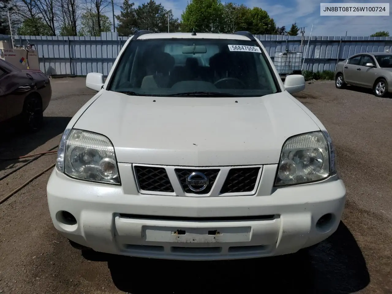 2006 Nissan X-Trail Xe VIN: JN8BT08T26W100724 Lot: 56847555