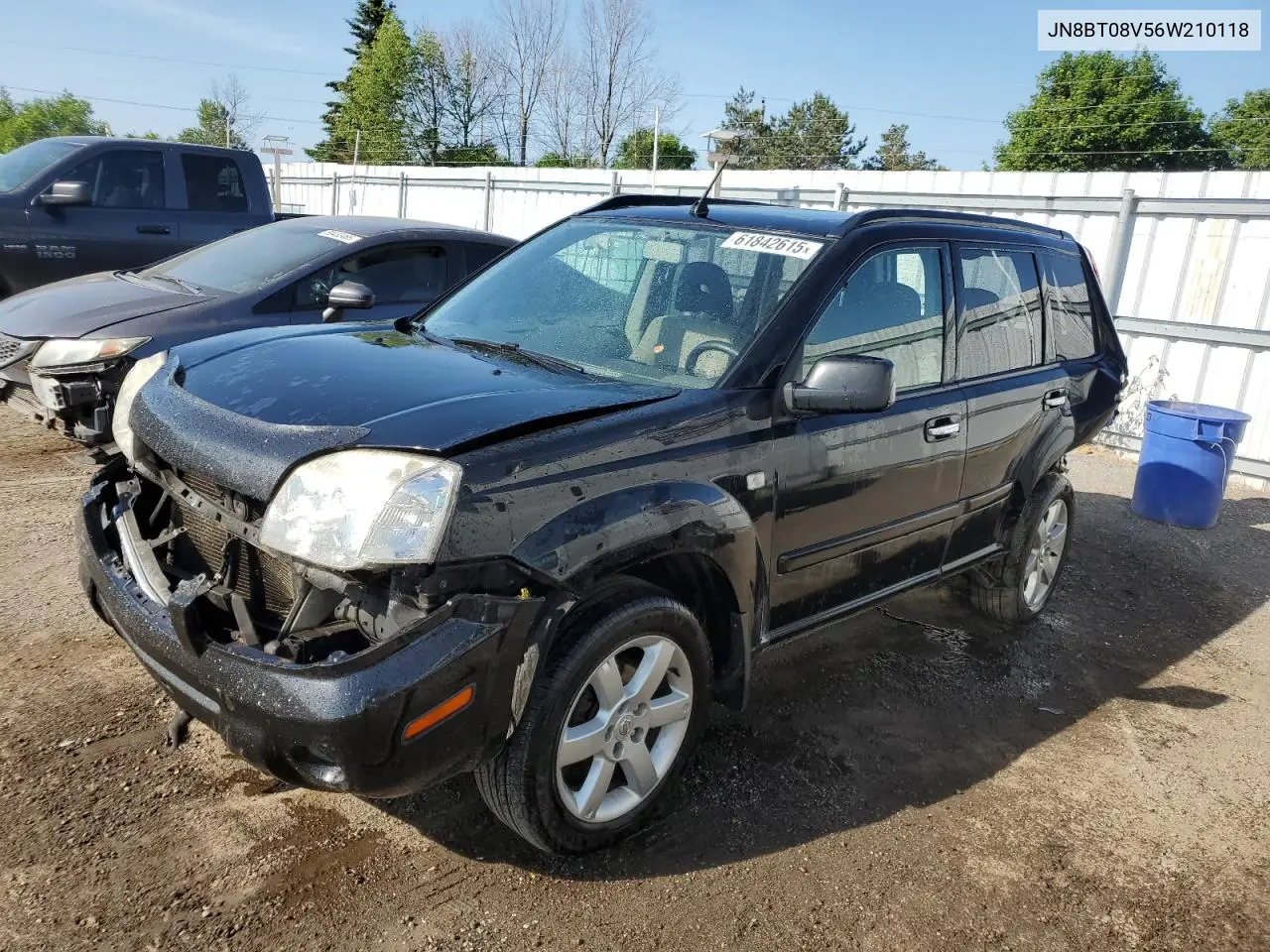 2006 Nissan X-Trail Xe VIN: JN8BT08V56W210118 Lot: 61842615