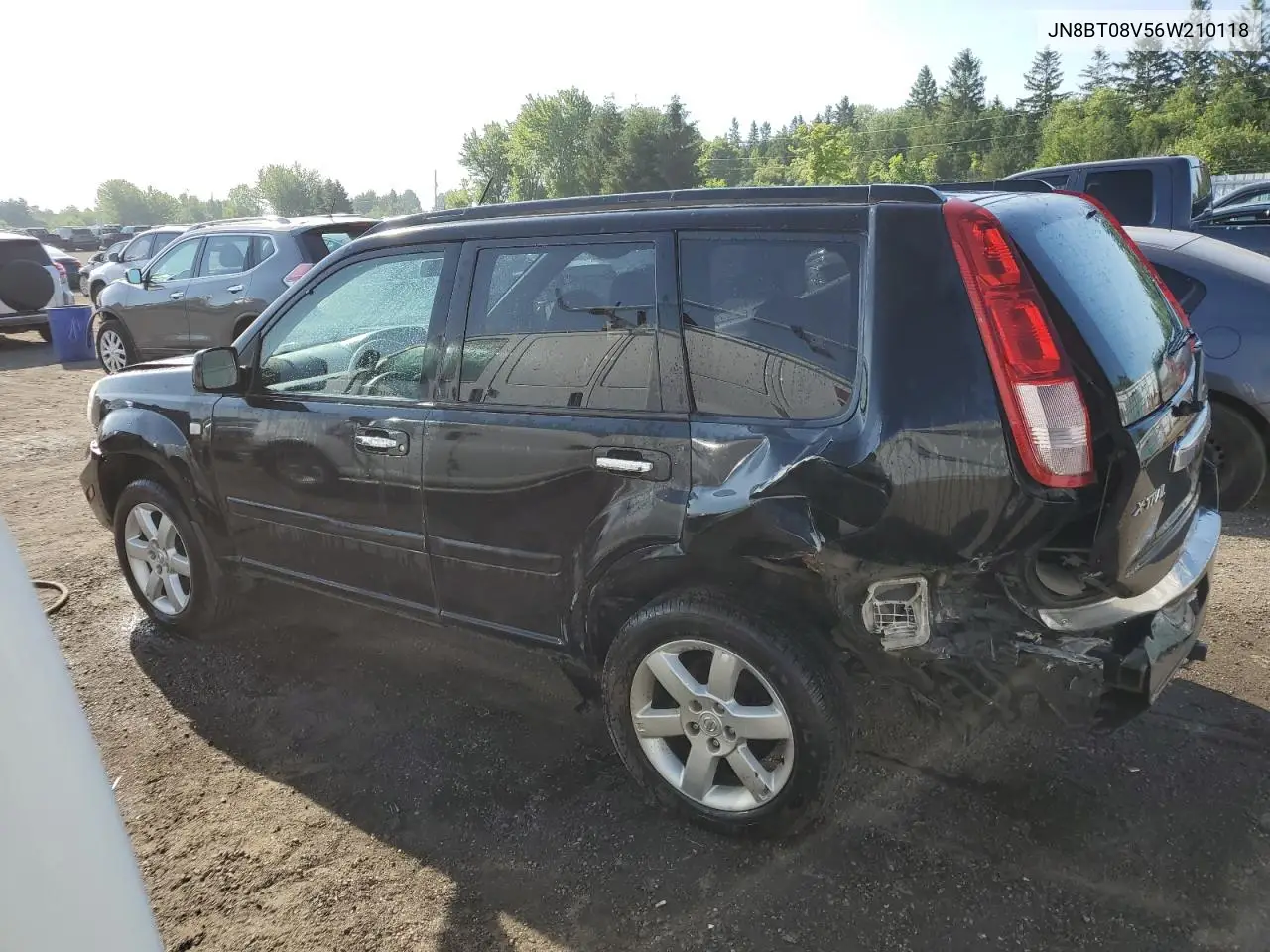 2006 Nissan X-Trail Xe VIN: JN8BT08V56W210118 Lot: 61842615