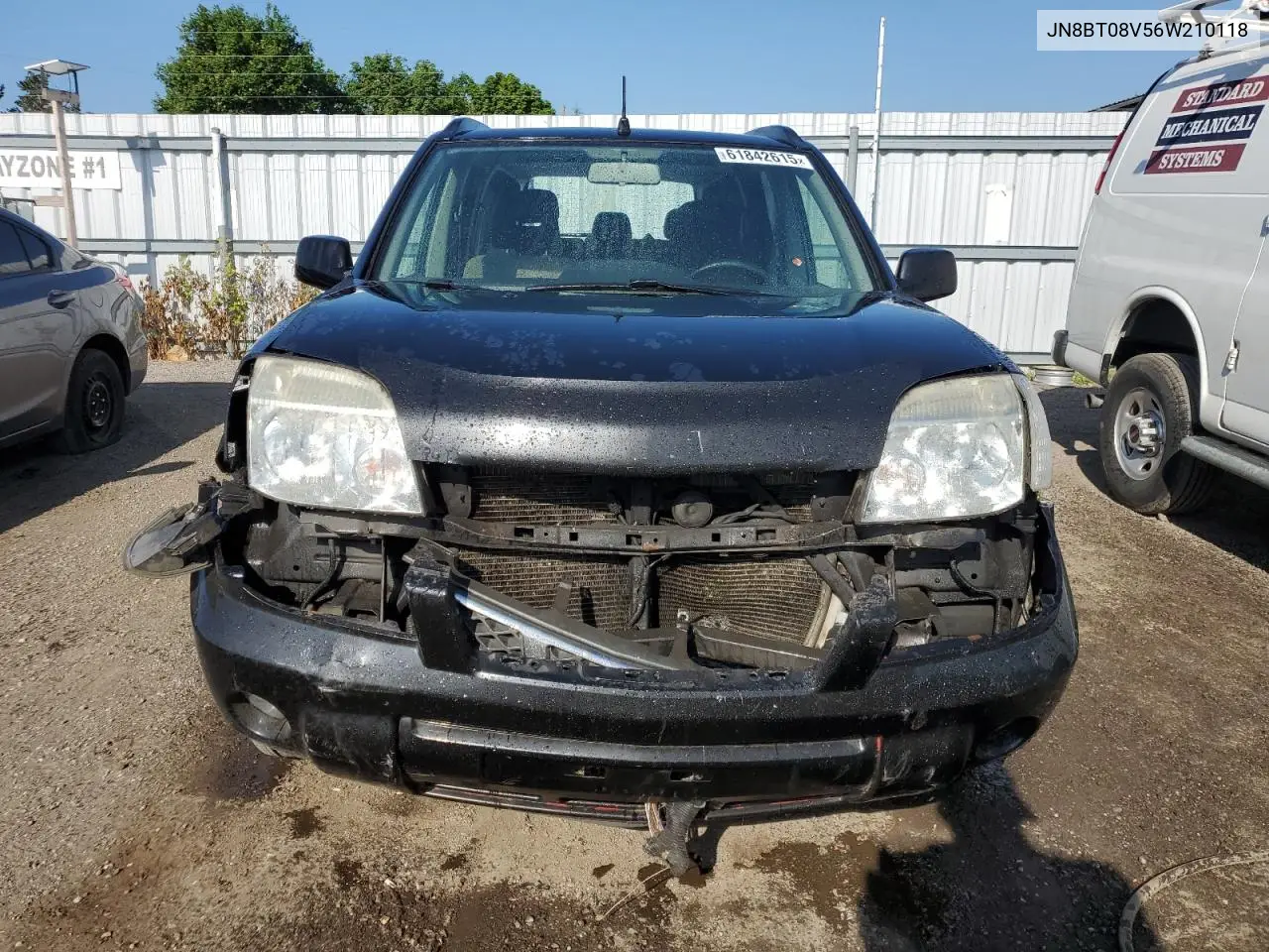 2006 Nissan X-Trail Xe VIN: JN8BT08V56W210118 Lot: 61842615