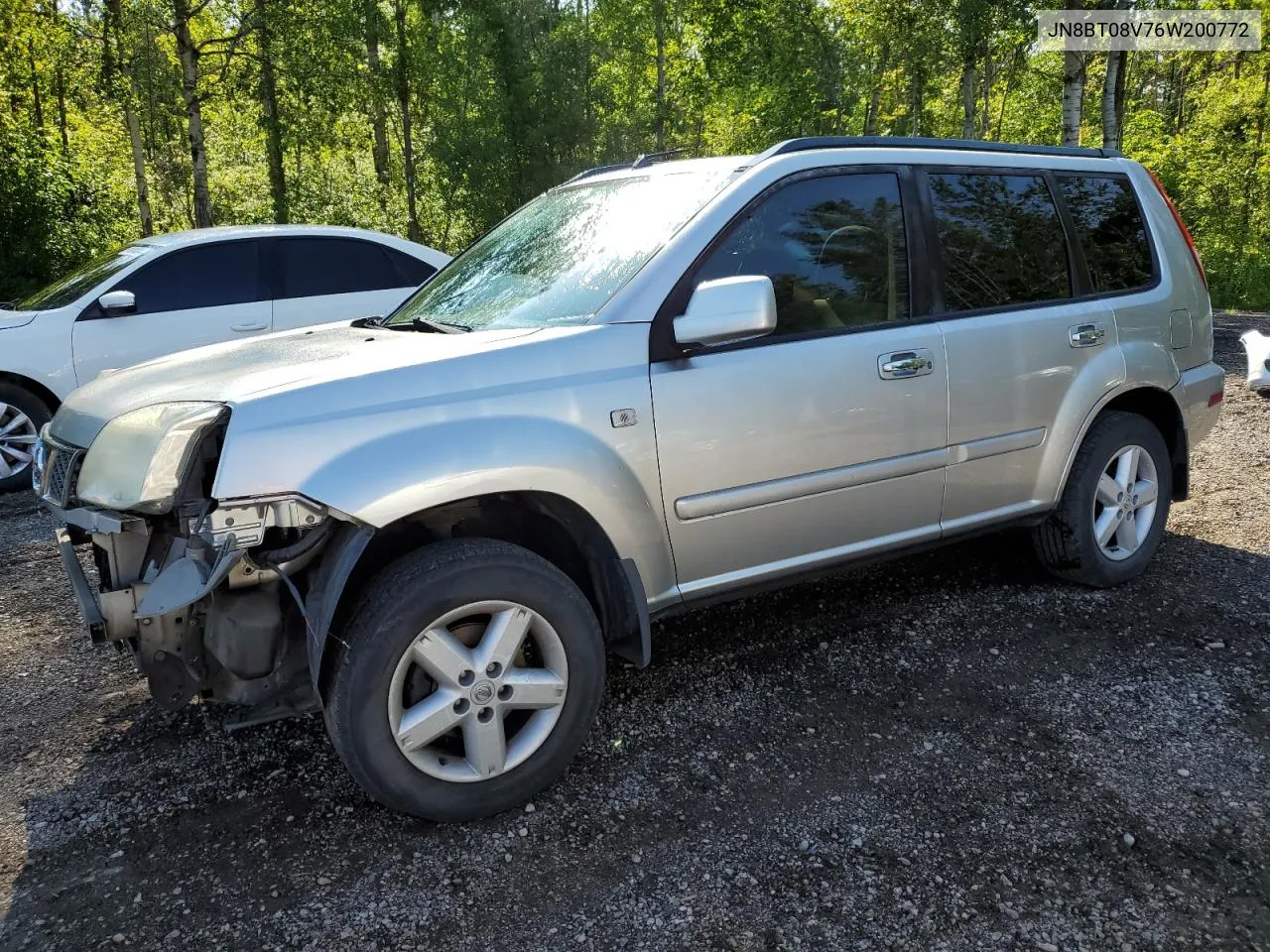 2006 Nissan X-Trail Xe VIN: JN8BT08V76W200772 Lot: 62078634