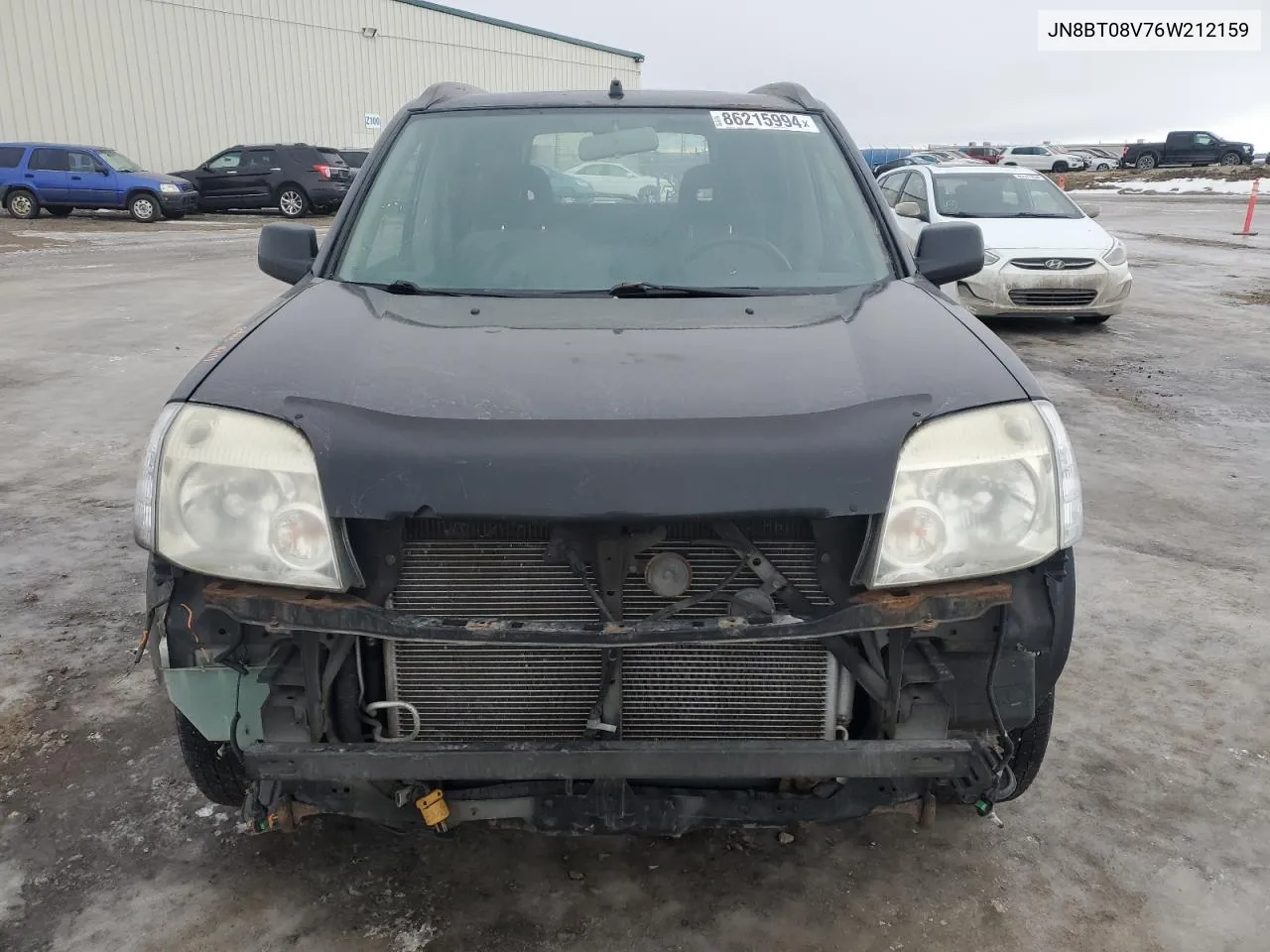 2006 Nissan X-Trail Xe VIN: JN8BT08V76W212159 Lot: 86215994