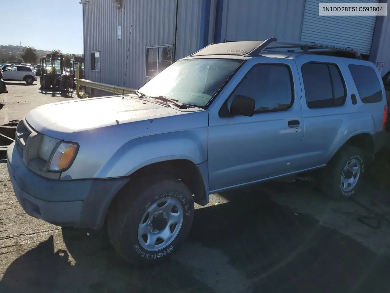 2000 Nissan Xterra Xe VIN: 5N1DD28T51C593804 Lot: 45999105