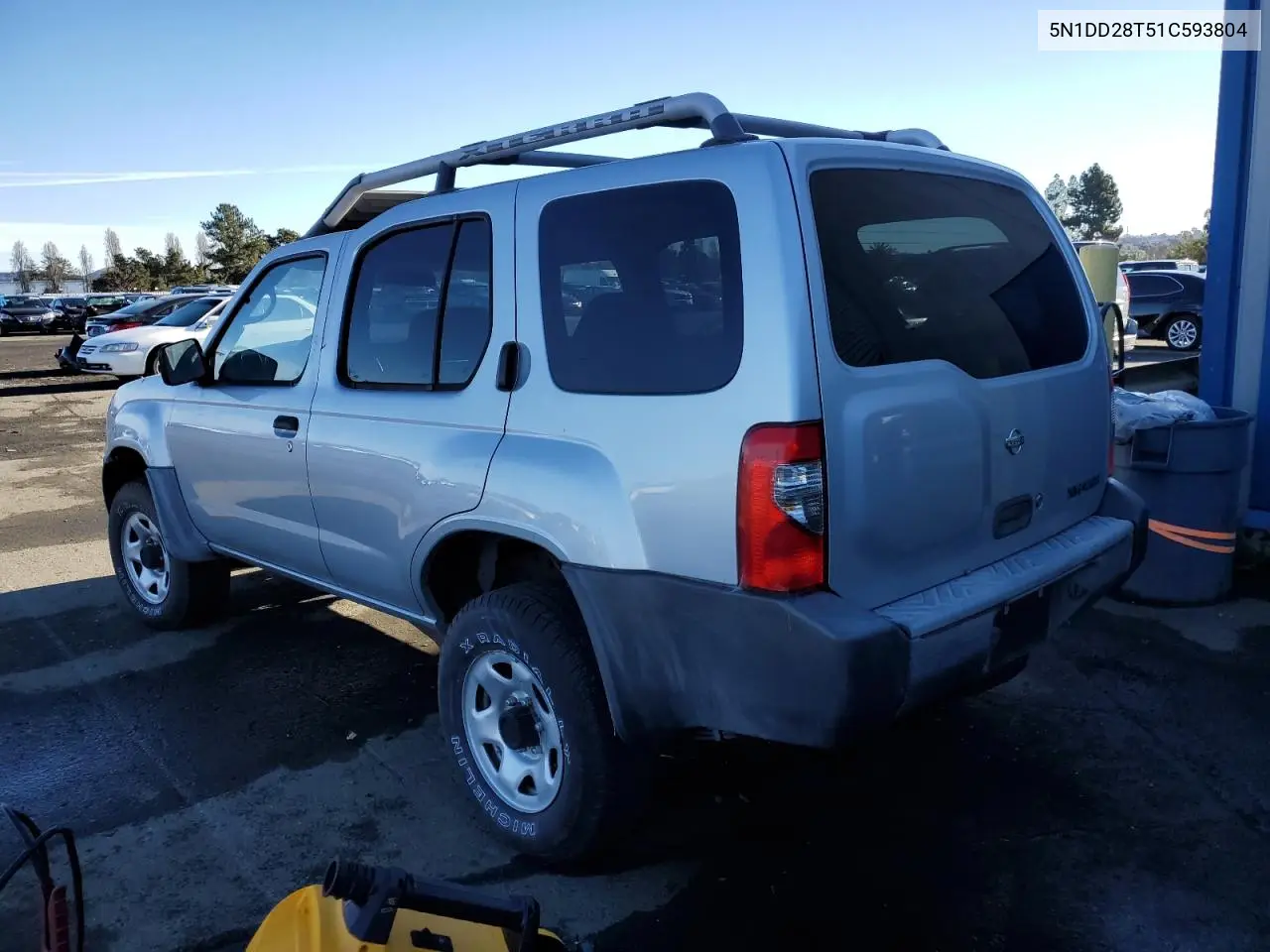 2000 Nissan Xterra Xe VIN: 5N1DD28T51C593804 Lot: 45999105
