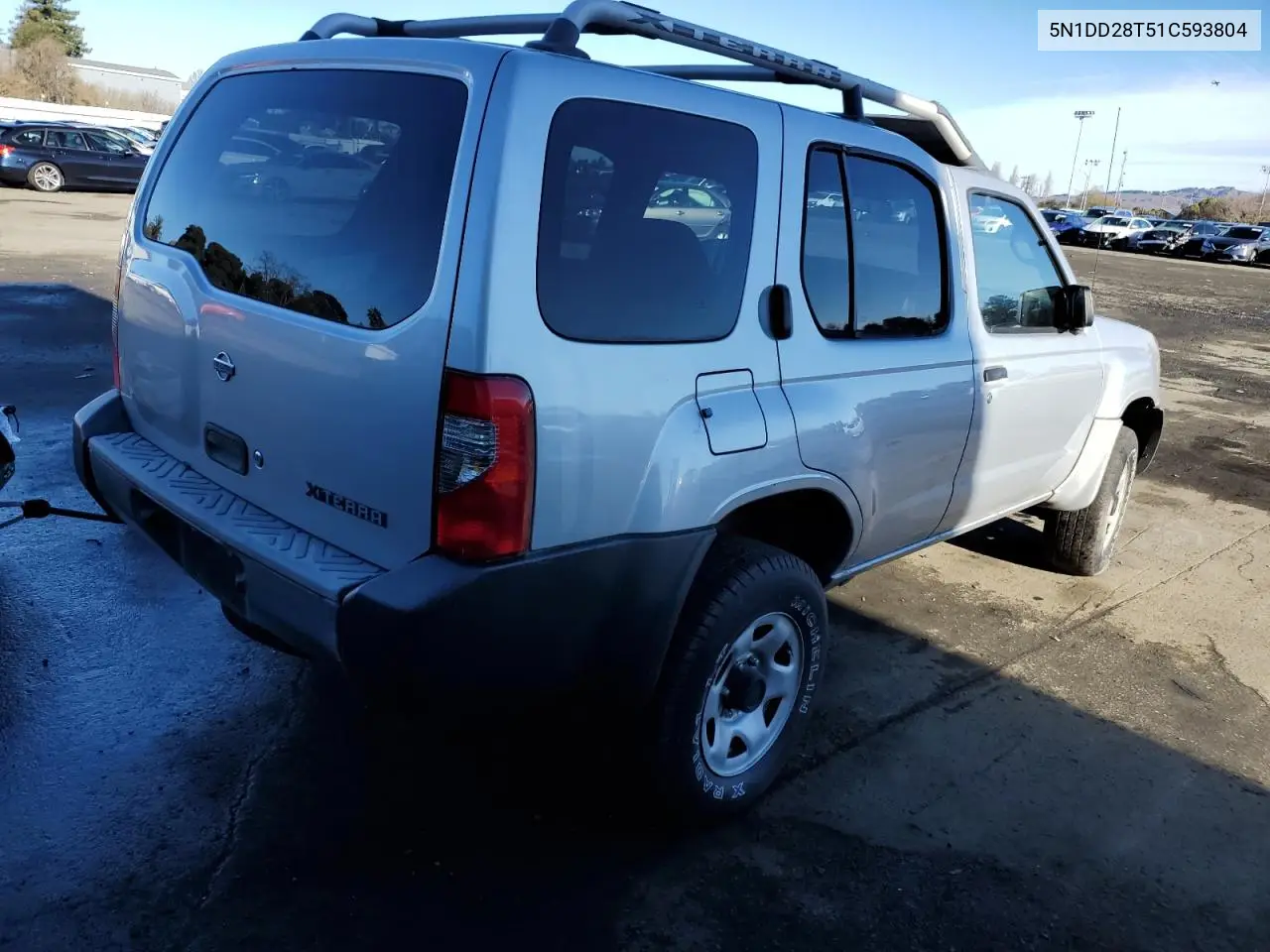 2000 Nissan Xterra Xe VIN: 5N1DD28T51C593804 Lot: 45999105