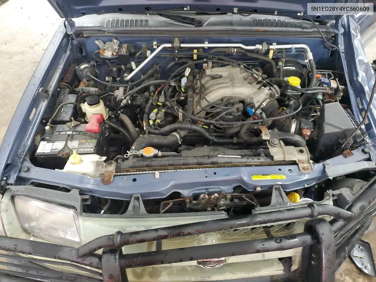2000 Nissan Xterra Xe VIN: 5N1ED28Y4YC560609 Lot: 62705485