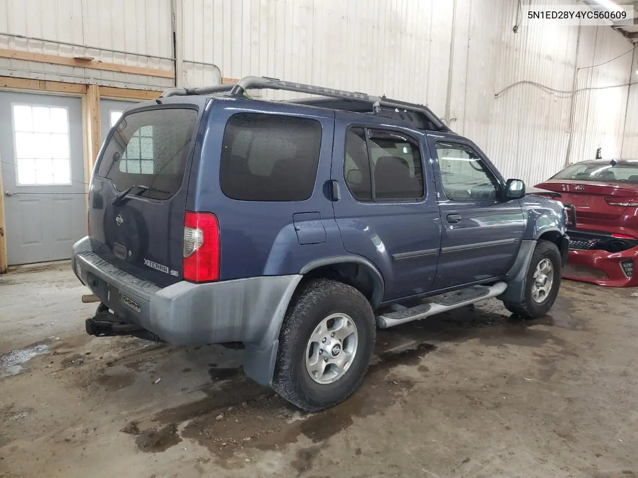 2000 Nissan Xterra Xe VIN: 5N1ED28Y4YC560609 Lot: 62705485