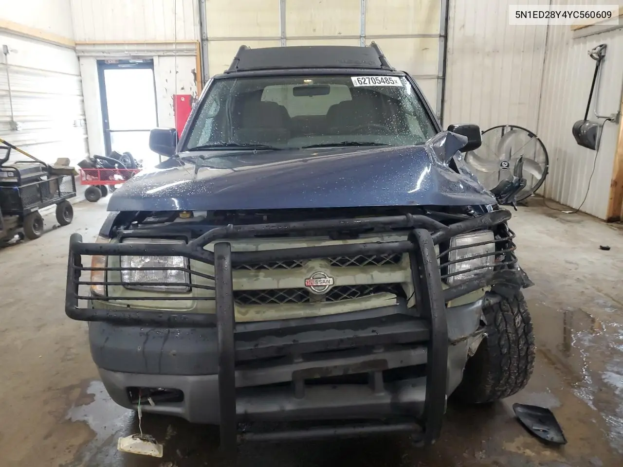 2000 Nissan Xterra Xe VIN: 5N1ED28Y4YC560609 Lot: 62705485