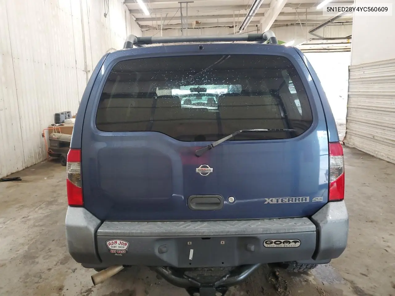 2000 Nissan Xterra Xe VIN: 5N1ED28Y4YC560609 Lot: 62705485
