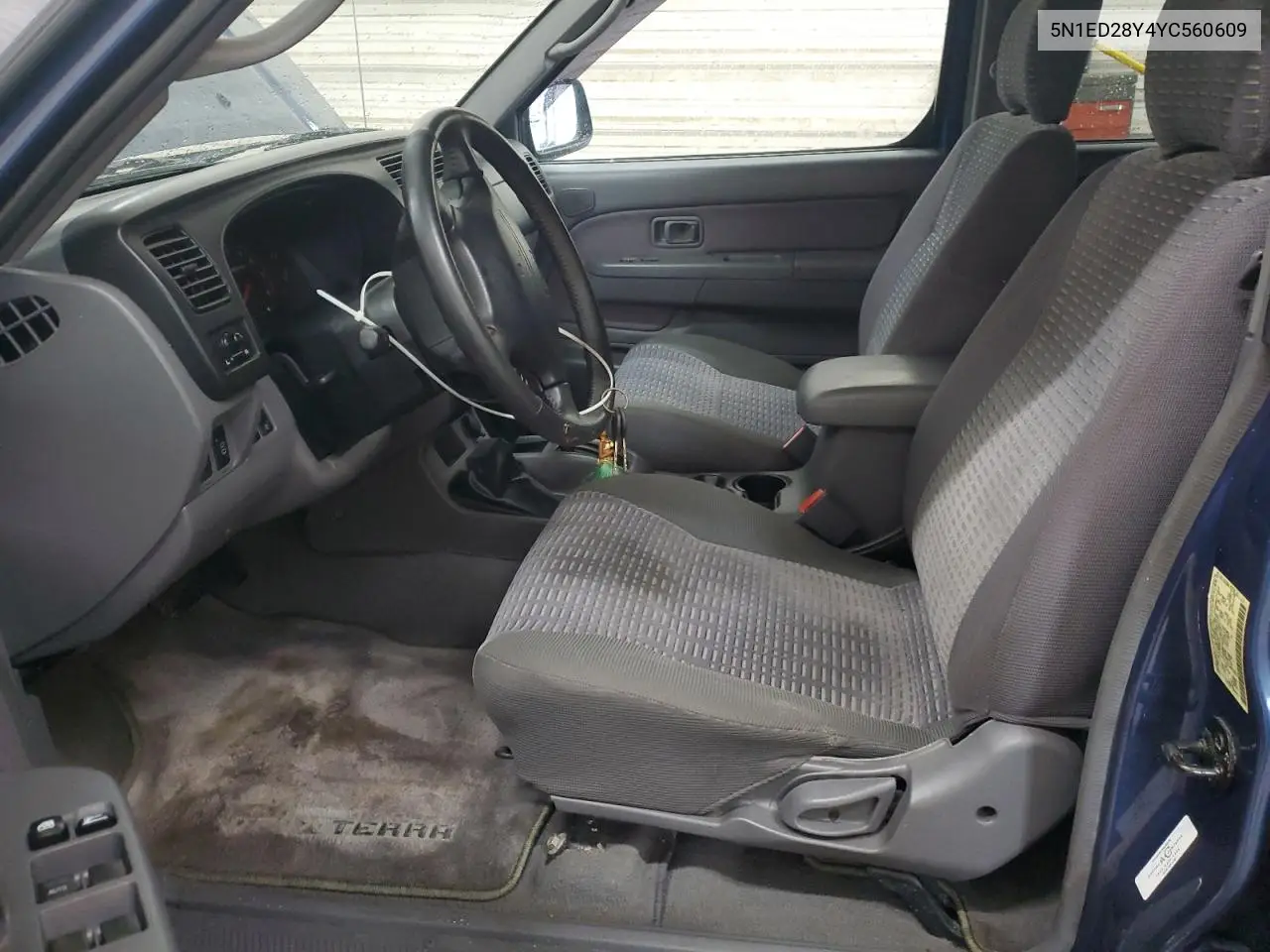 2000 Nissan Xterra Xe VIN: 5N1ED28Y4YC560609 Lot: 62705485