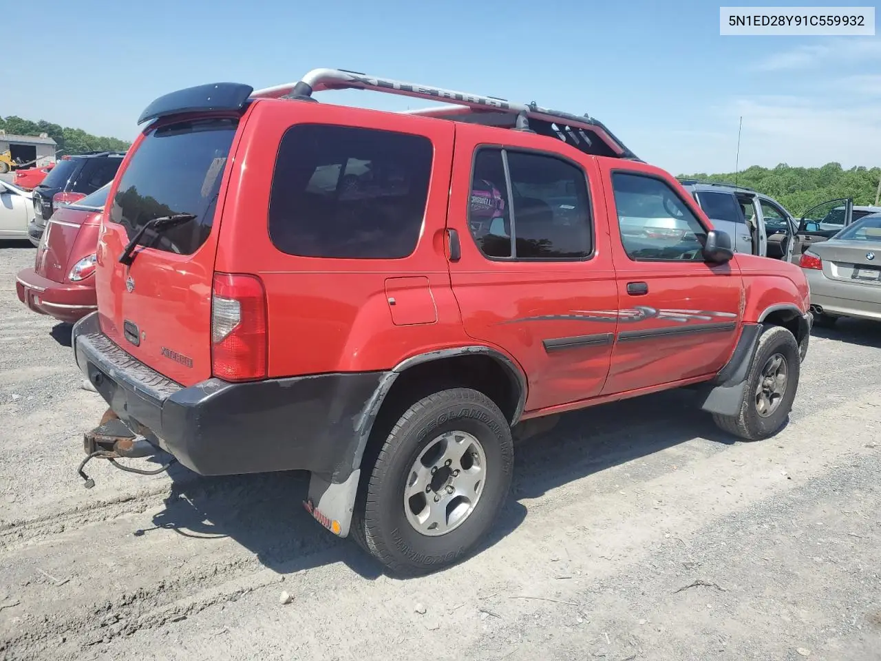 2001 Nissan Xterra Xe VIN: 5N1ED28Y91C559932 Lot: 55956625