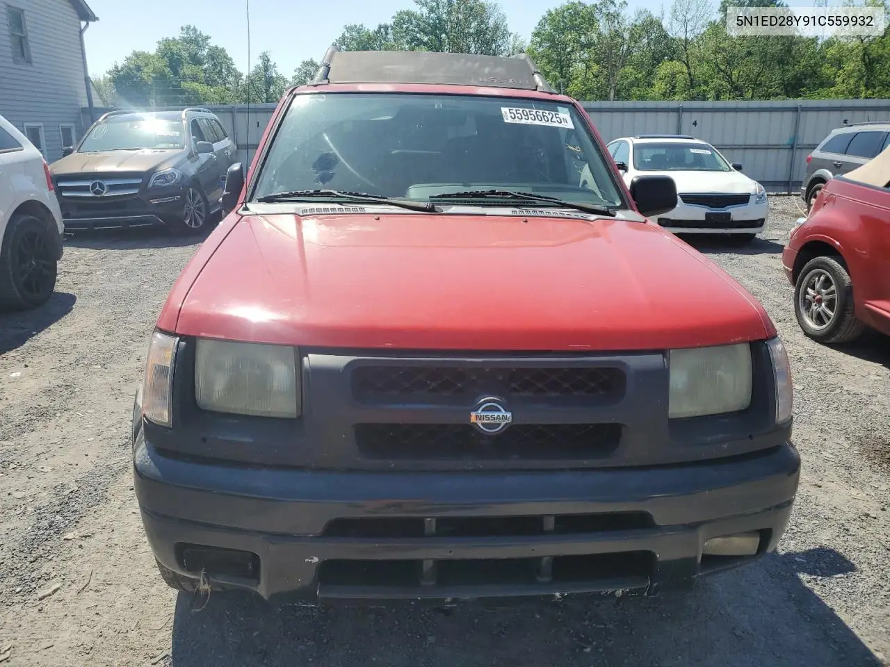 2001 Nissan Xterra Xe VIN: 5N1ED28Y91C559932 Lot: 55956625