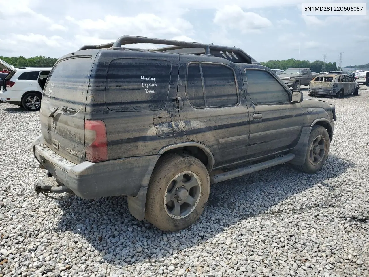2002 Nissan Xterra Se VIN: 5N1MD28T22C606087 Lot: 54707015