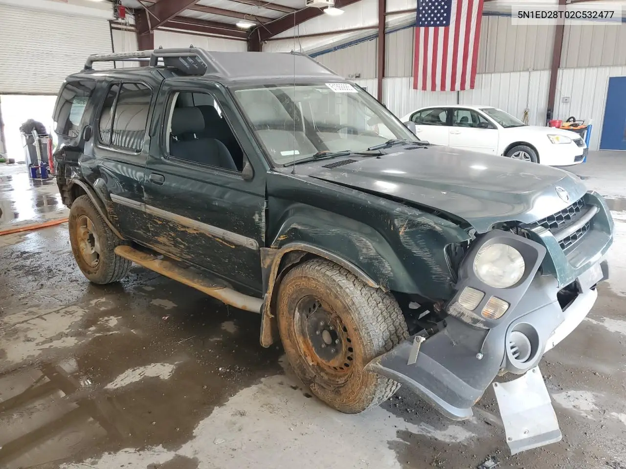 2002 Nissan Xterra Xe VIN: 5N1ED28T02C532477 Lot: 61368885
