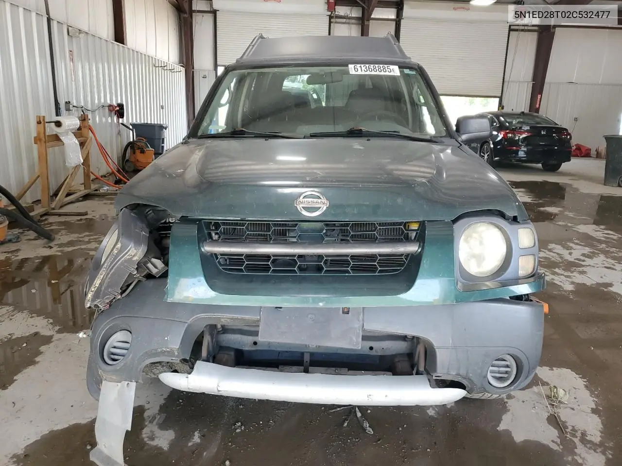 2002 Nissan Xterra Xe VIN: 5N1ED28T02C532477 Lot: 61368885