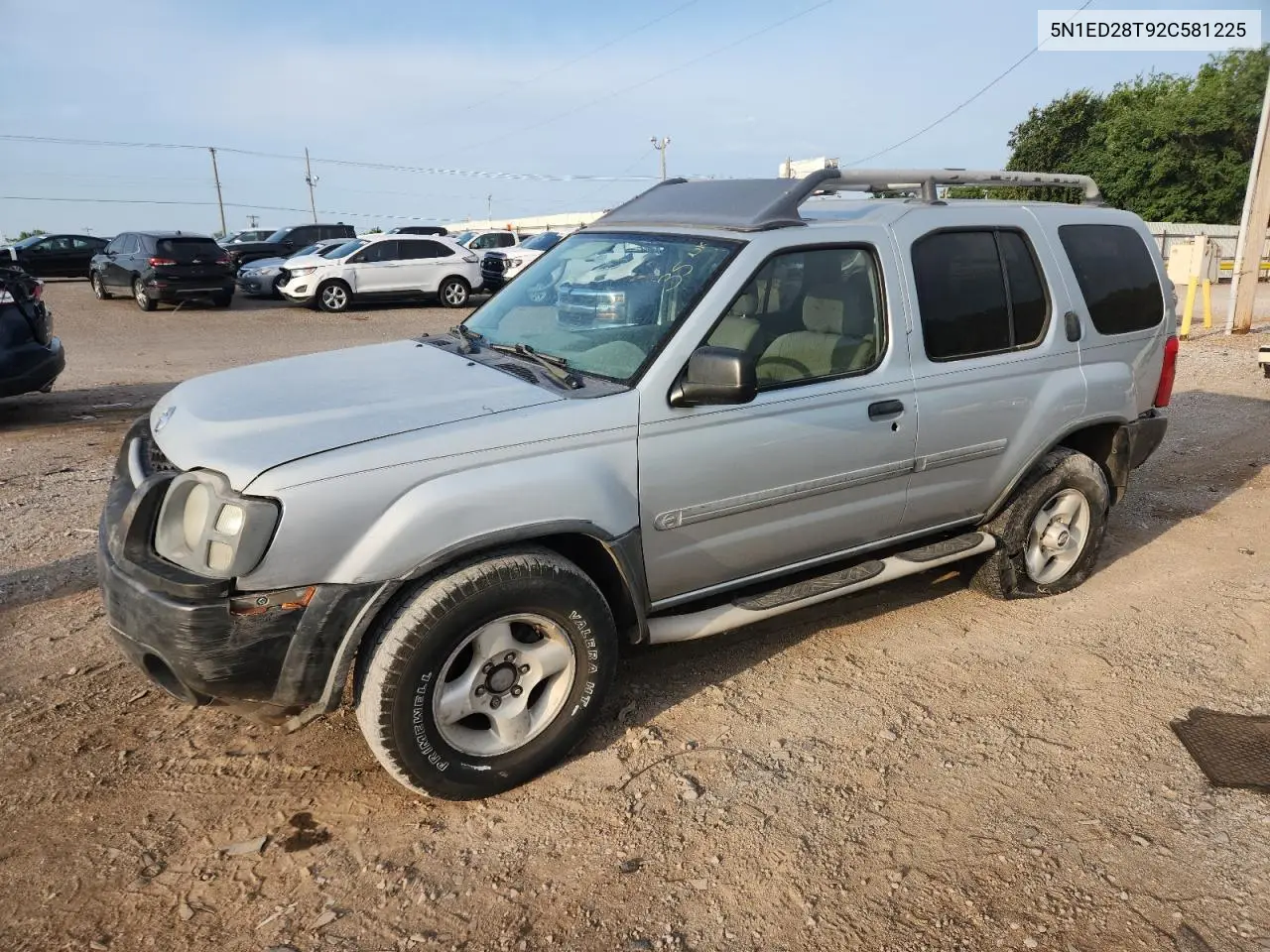 2002 Nissan Xterra Xe VIN: 5N1ED28T92C581225 Lot: 65973715