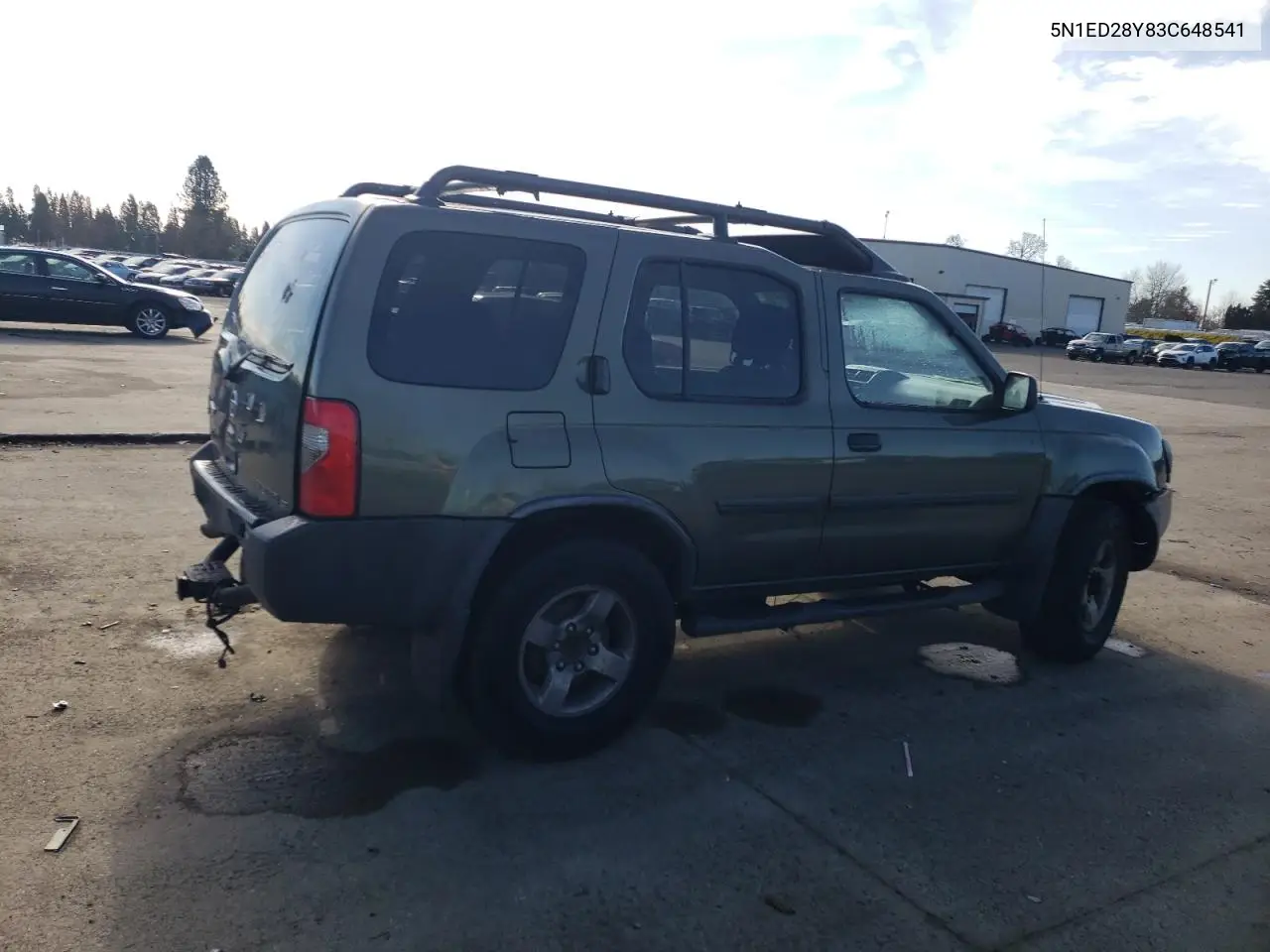 2003 Nissan Xterra Xe VIN: 5N1ED28Y83C648541 Lot: 43049825