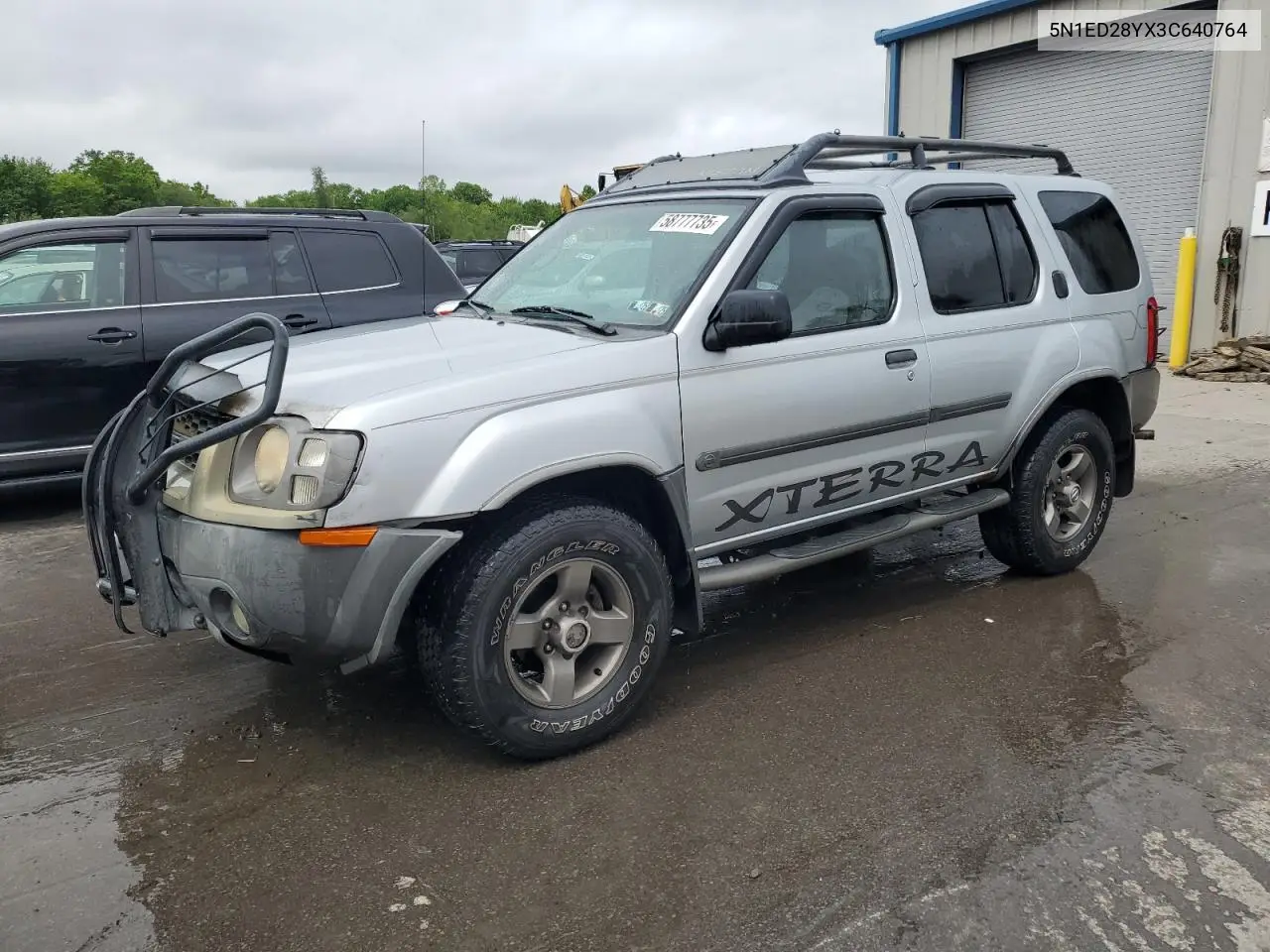 2003 Nissan Xterra Xe VIN: 5N1ED28YX3C640764 Lot: 58777735