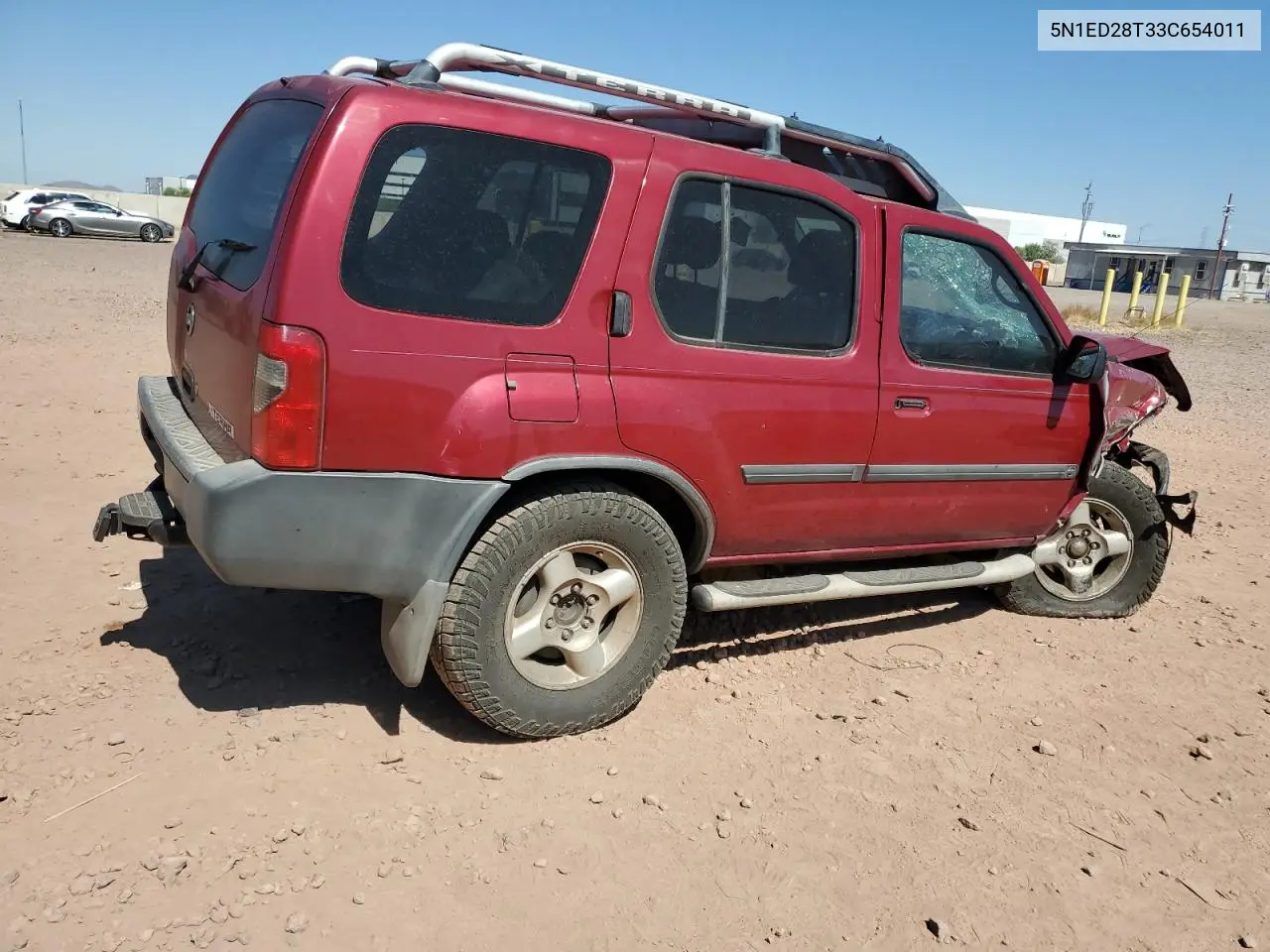 2003 Nissan Xterra Xe VIN: 5N1ED28T33C654011 Lot: 62138855
