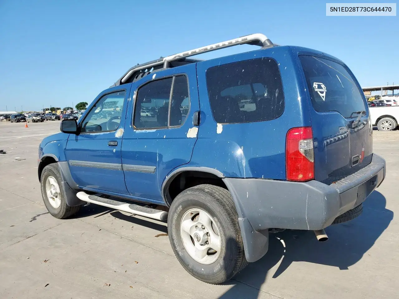 2003 Nissan Xterra Xe VIN: 5N1ED28T73C644470 Lot: 62217415