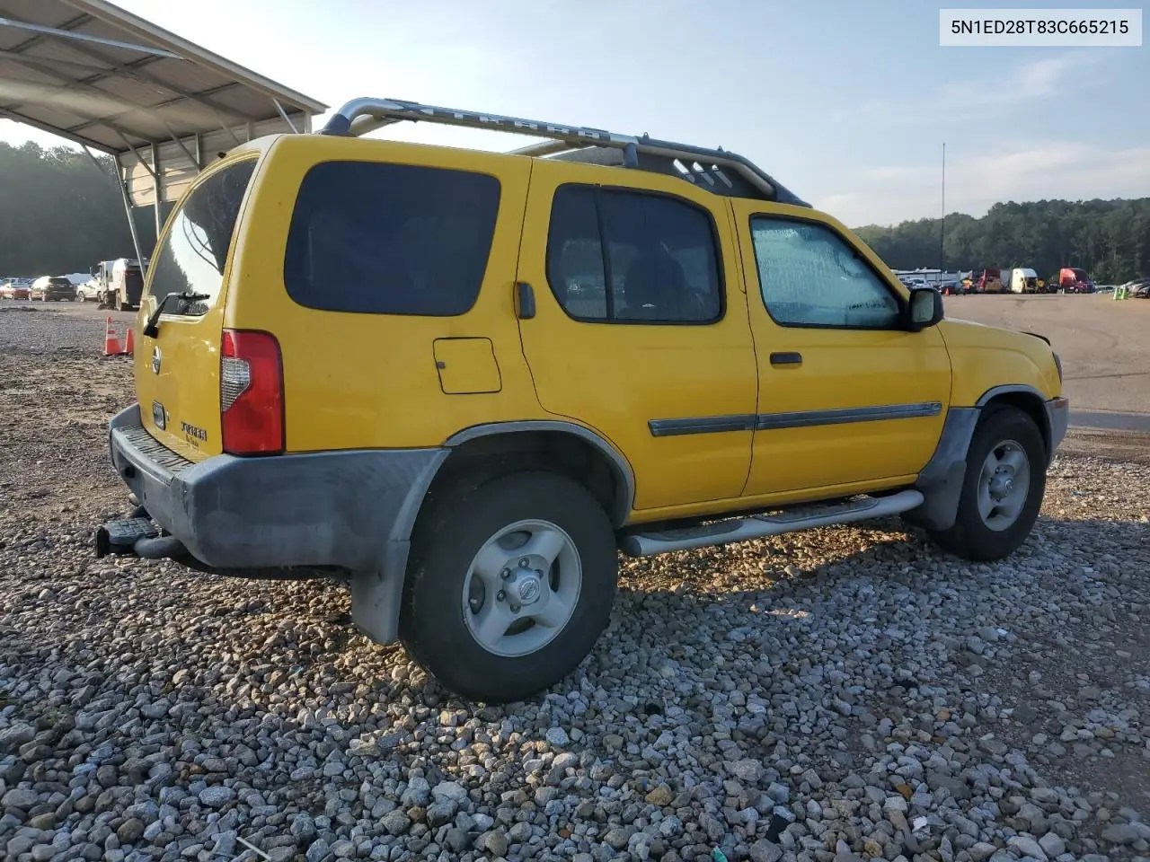 2003 Nissan Xterra Xe VIN: 5N1ED28T83C665215 Lot: 62614625