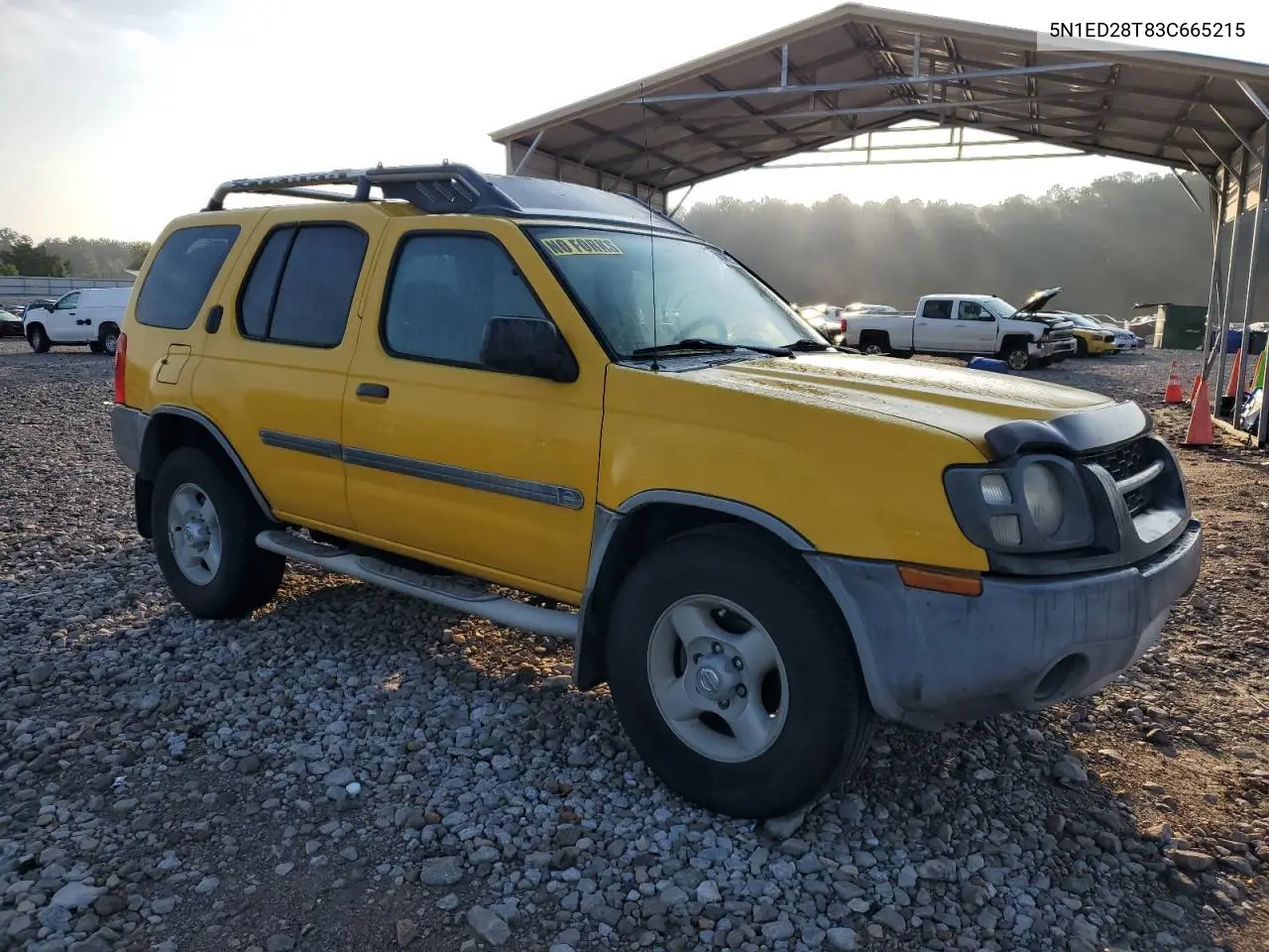 2003 Nissan Xterra Xe VIN: 5N1ED28T83C665215 Lot: 62614625