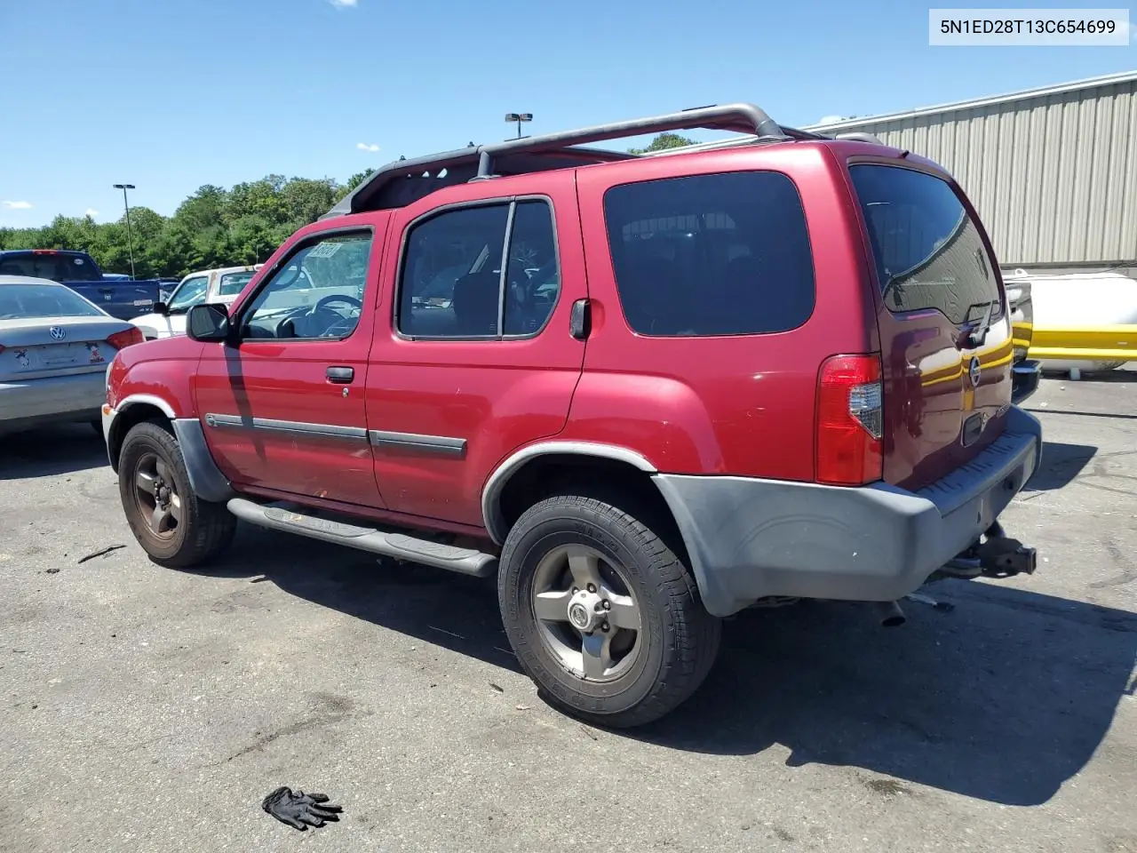 2003 Nissan Xterra Xe VIN: 5N1ED28T13C654699 Lot: 65640875