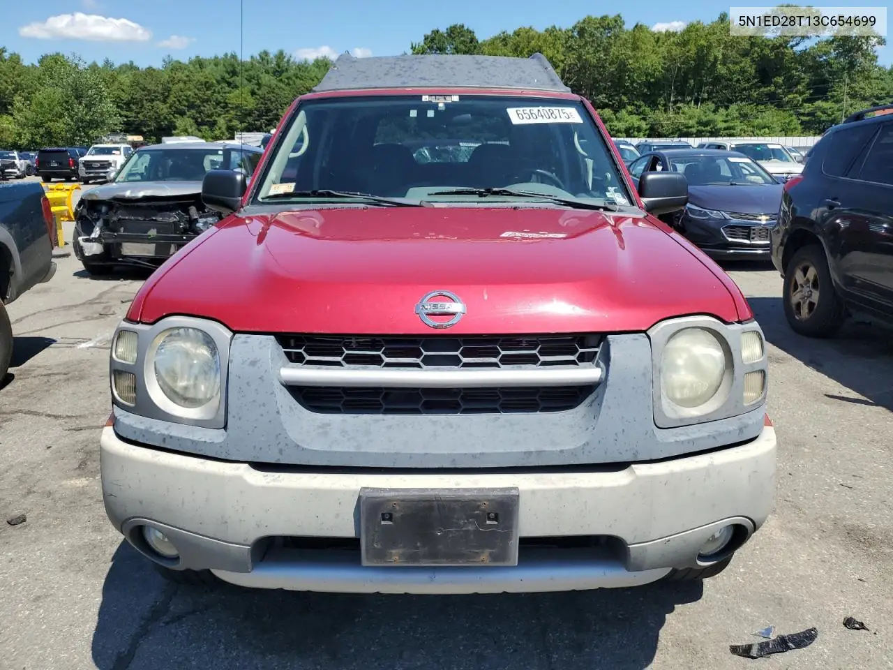 2003 Nissan Xterra Xe VIN: 5N1ED28T13C654699 Lot: 65640875