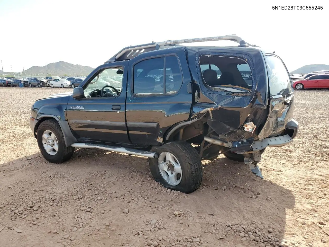 2003 Nissan Xterra Xe VIN: 5N1ED28T03C655245 Lot: 65812095