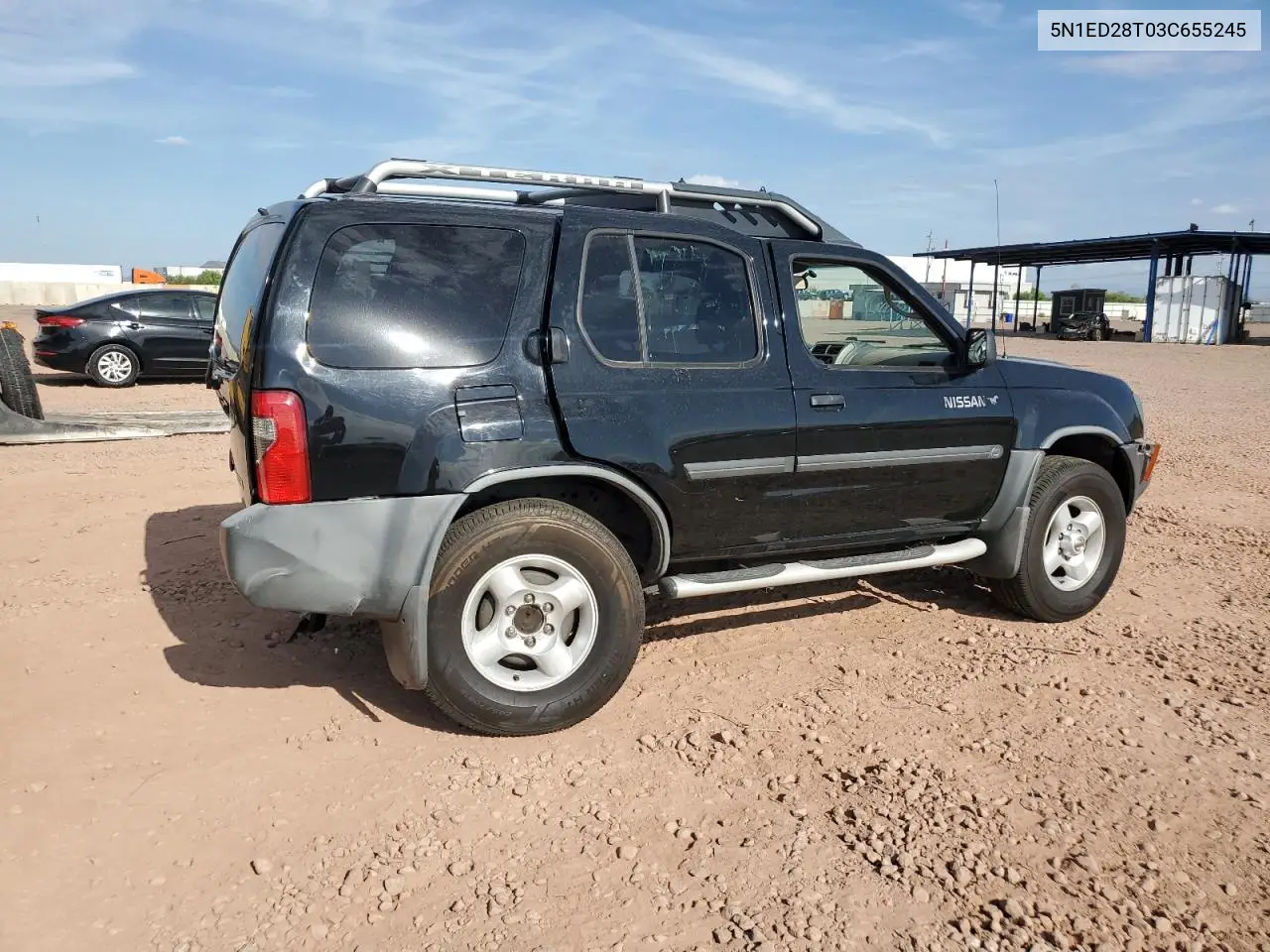 2003 Nissan Xterra Xe VIN: 5N1ED28T03C655245 Lot: 65812095