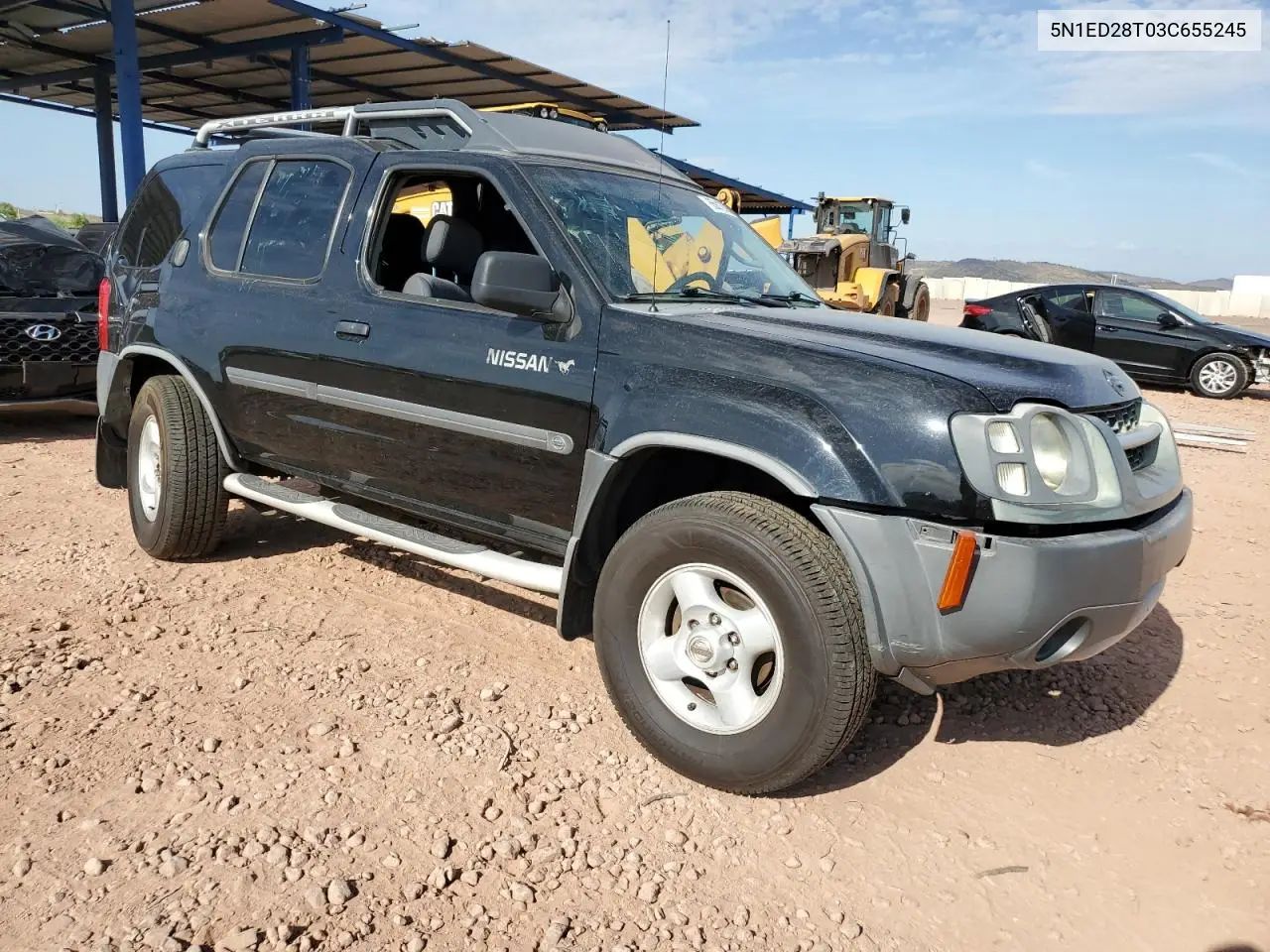 2003 Nissan Xterra Xe VIN: 5N1ED28T03C655245 Lot: 65812095