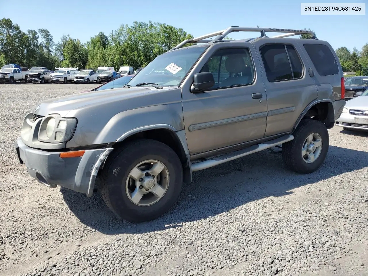 2004 Nissan Xterra Xe VIN: 5N1ED28T94C681425 Lot: 65258755