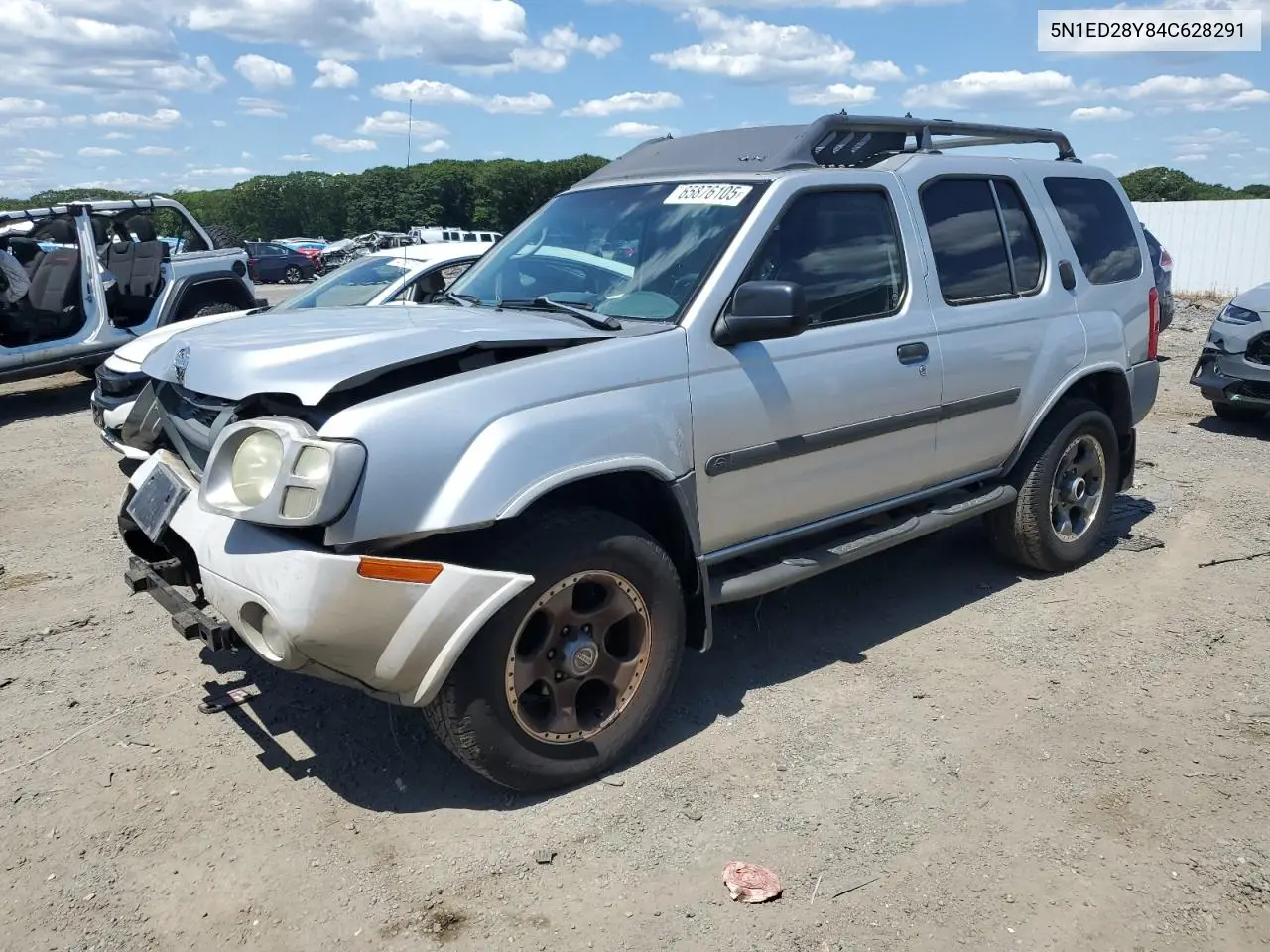 2004 Nissan Xterra Xe VIN: 5N1ED28Y84C628291 Lot: 65876105