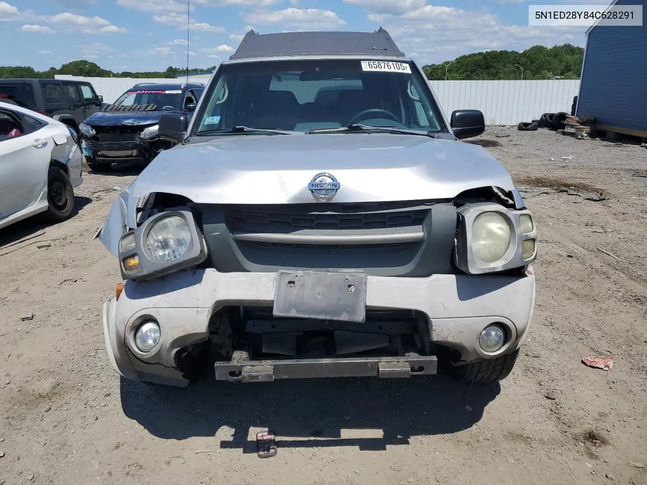 2004 Nissan Xterra Xe VIN: 5N1ED28Y84C628291 Lot: 65876105