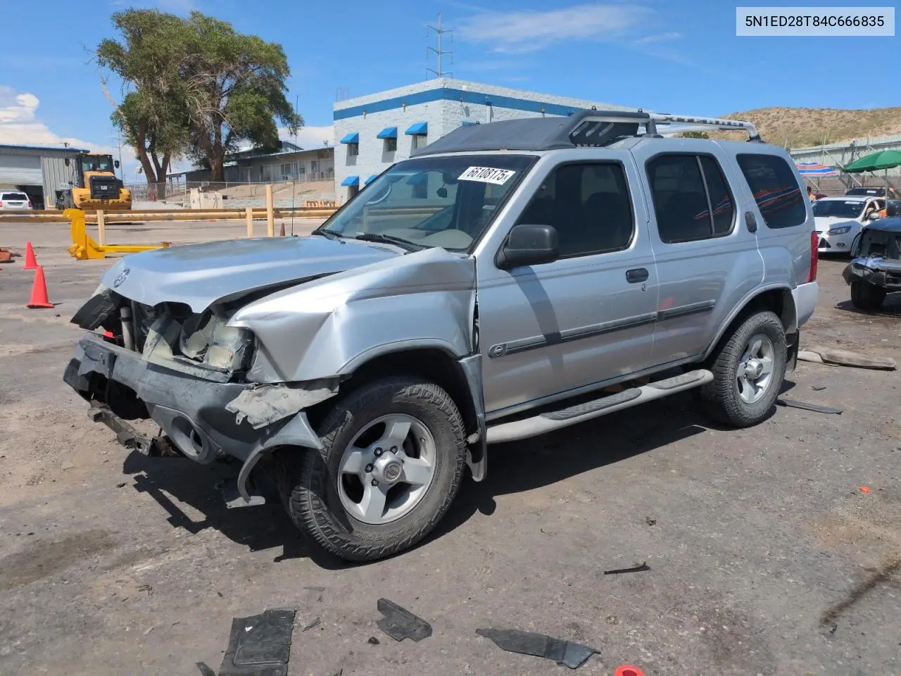 2004 Nissan Xterra Xe VIN: 5N1ED28T84C666835 Lot: 66108175