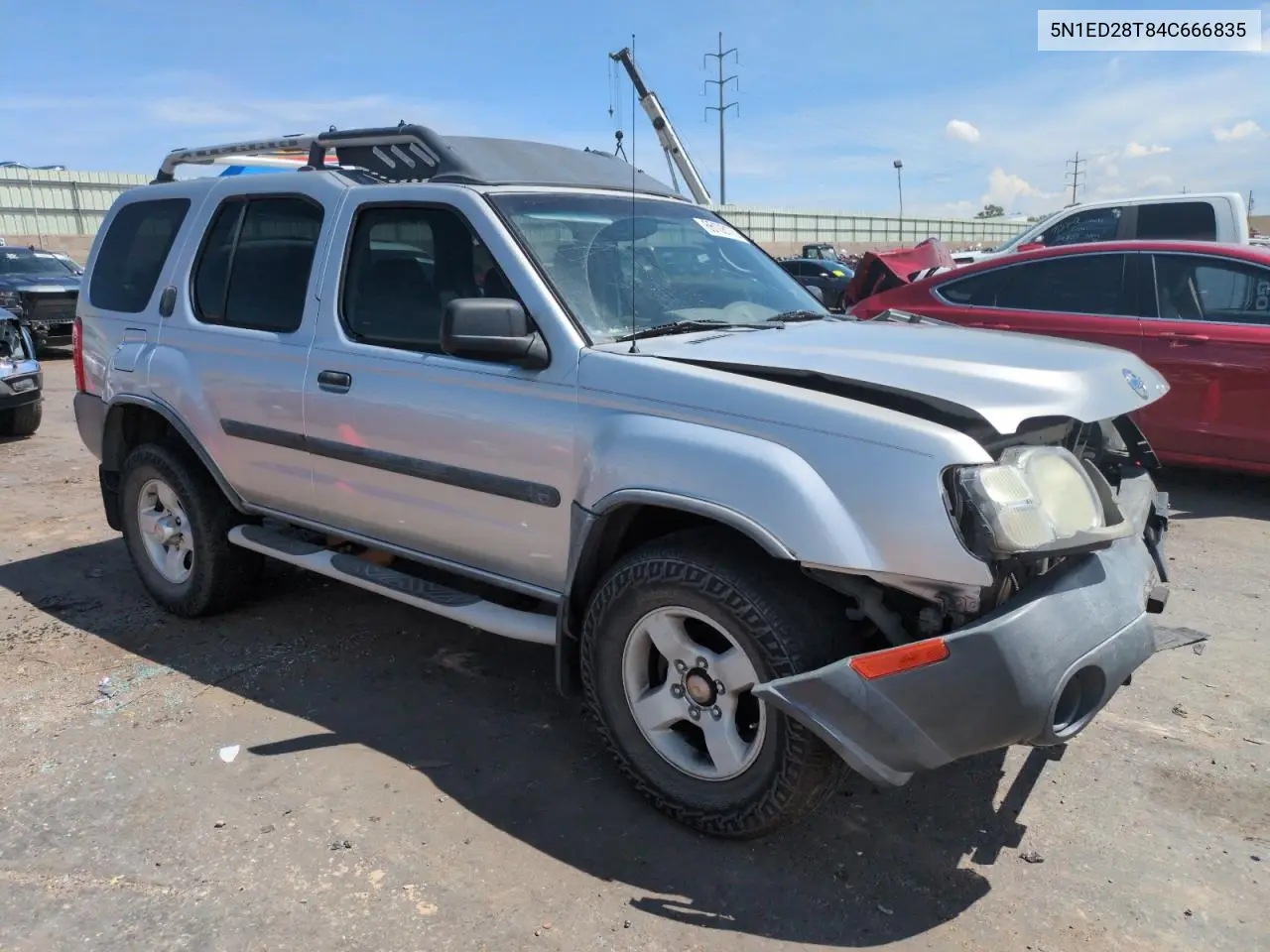 2004 Nissan Xterra Xe VIN: 5N1ED28T84C666835 Lot: 66108175
