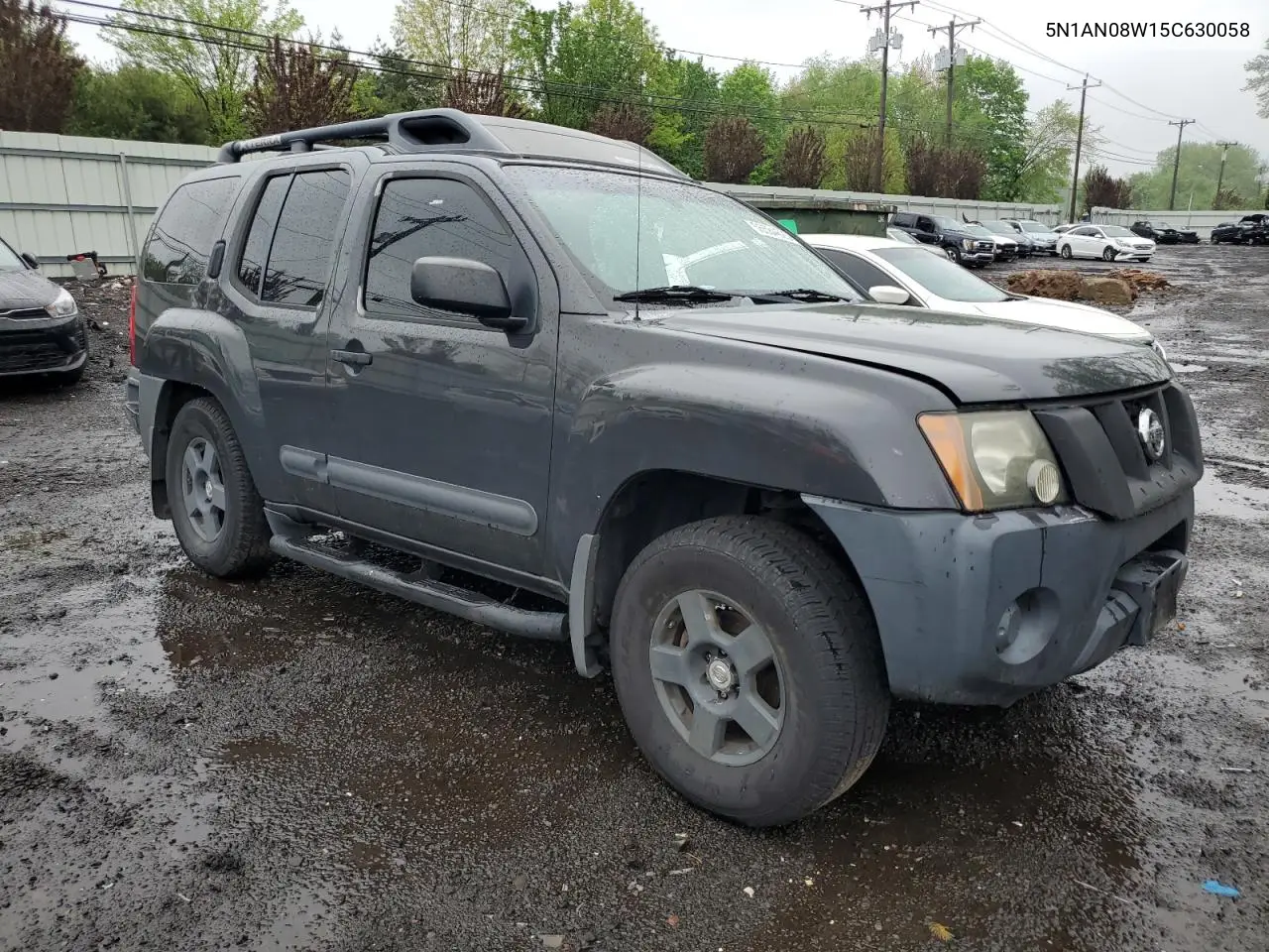 2005 Nissan Xterra Off Road VIN: 5N1AN08W15C630058 Lot: 55584625