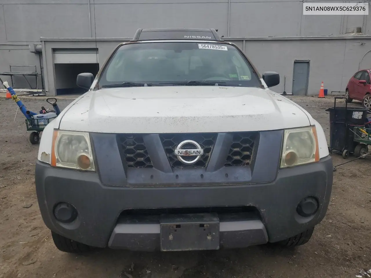 2005 Nissan Xterra Off Road VIN: 5N1AN08WX5C629376 Lot: 56478535