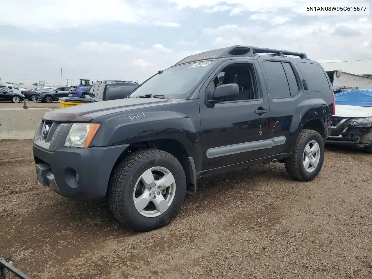 2005 Nissan Xterra Off Road VIN: 5N1AN08W95C615677 Lot: 60394395