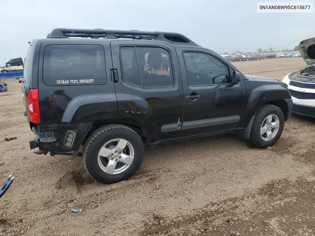 2005 Nissan Xterra Off Road VIN: 5N1AN08W95C615677 Lot: 60394395