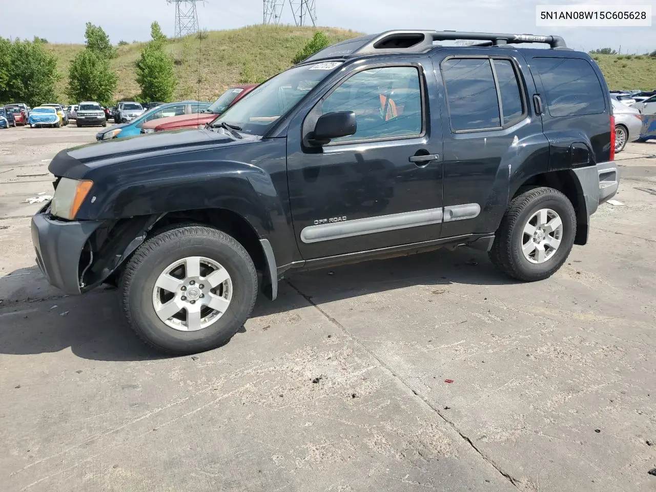 2005 Nissan Xterra Off Road VIN: 5N1AN08W15C605628 Lot: 62275725