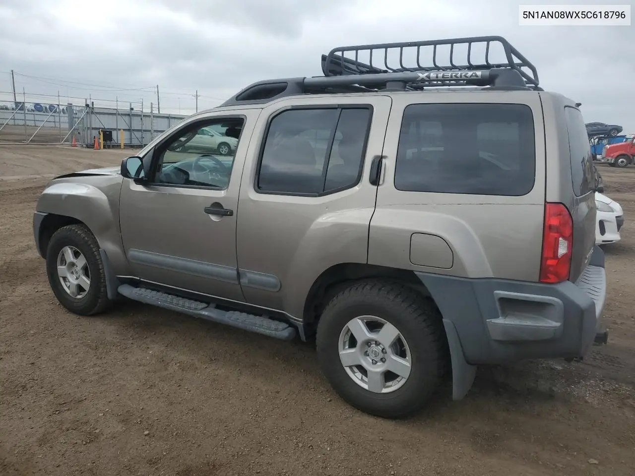 2005 Nissan Xterra Off Road VIN: 5N1AN08WX5C618796 Lot: 62302295