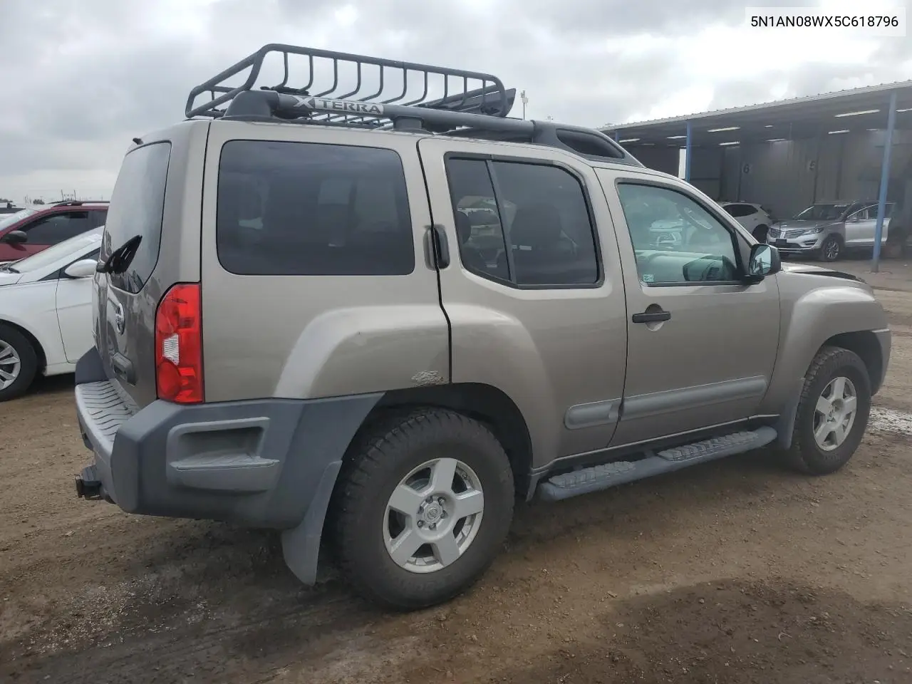 2005 Nissan Xterra Off Road VIN: 5N1AN08WX5C618796 Lot: 62302295