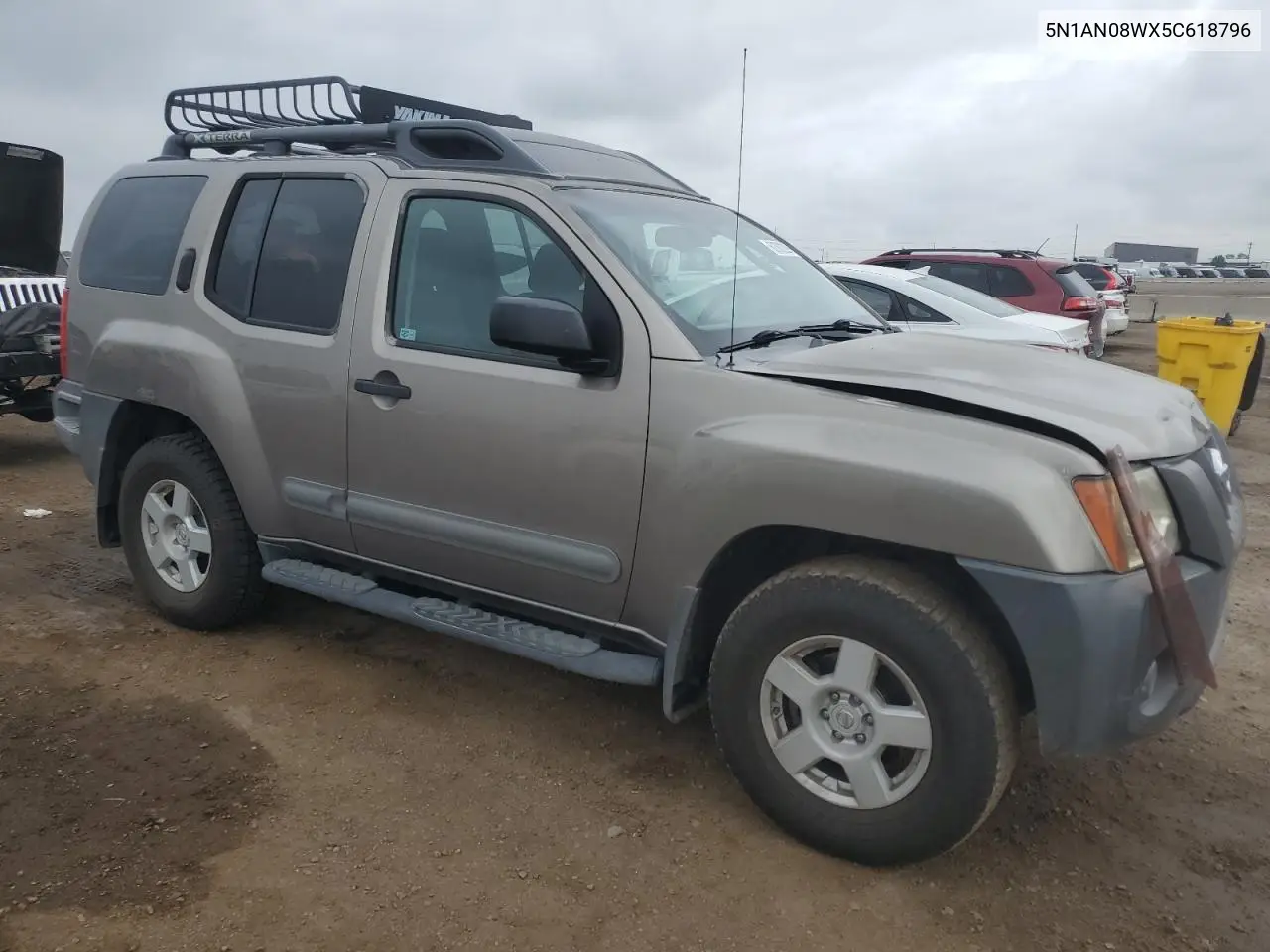 2005 Nissan Xterra Off Road VIN: 5N1AN08WX5C618796 Lot: 62302295
