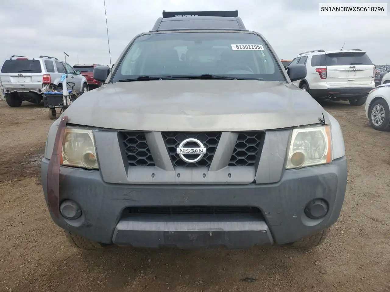 2005 Nissan Xterra Off Road VIN: 5N1AN08WX5C618796 Lot: 62302295