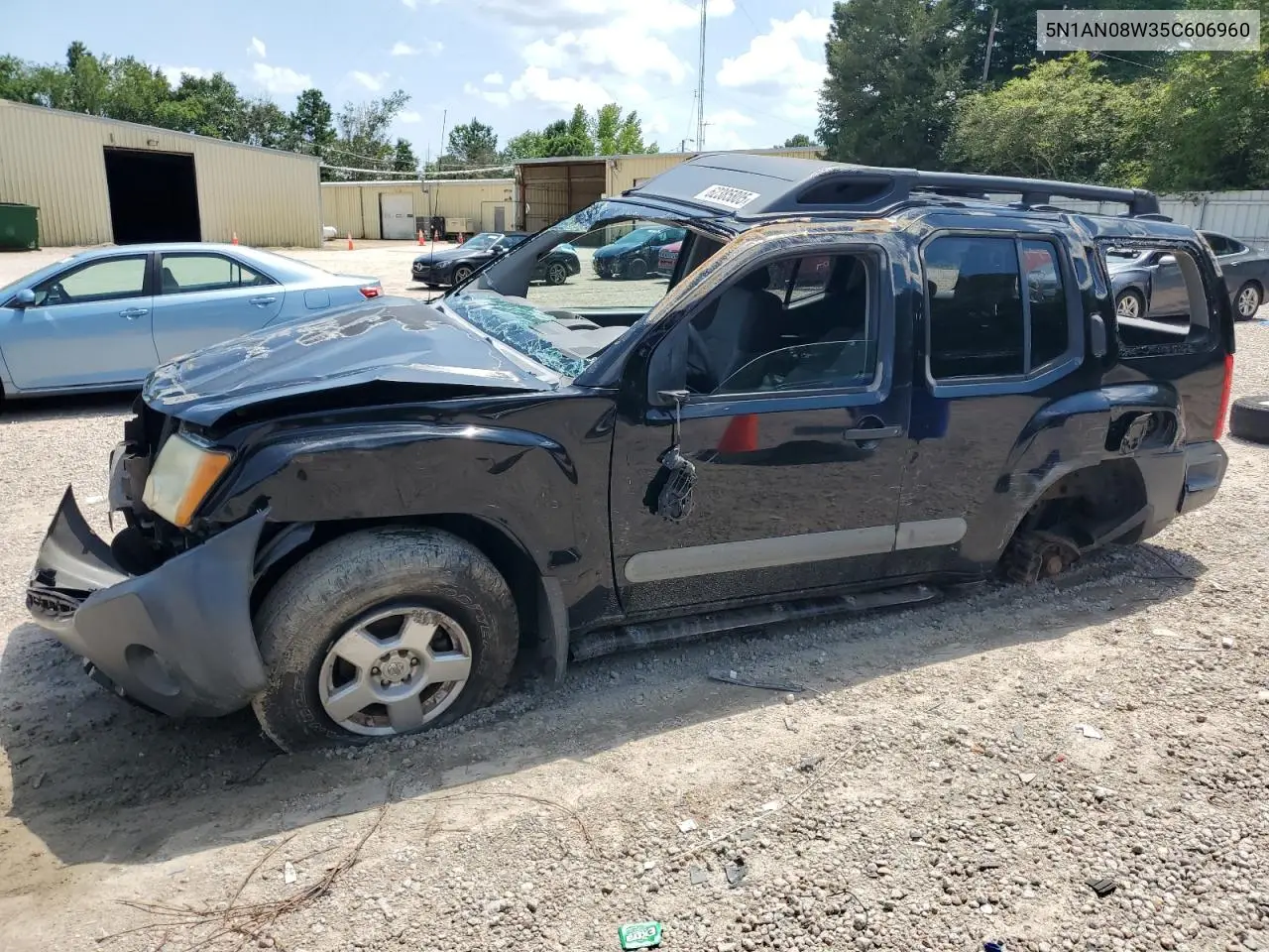 2005 Nissan Xterra Off Road VIN: 5N1AN08W35C606960 Lot: 62385805