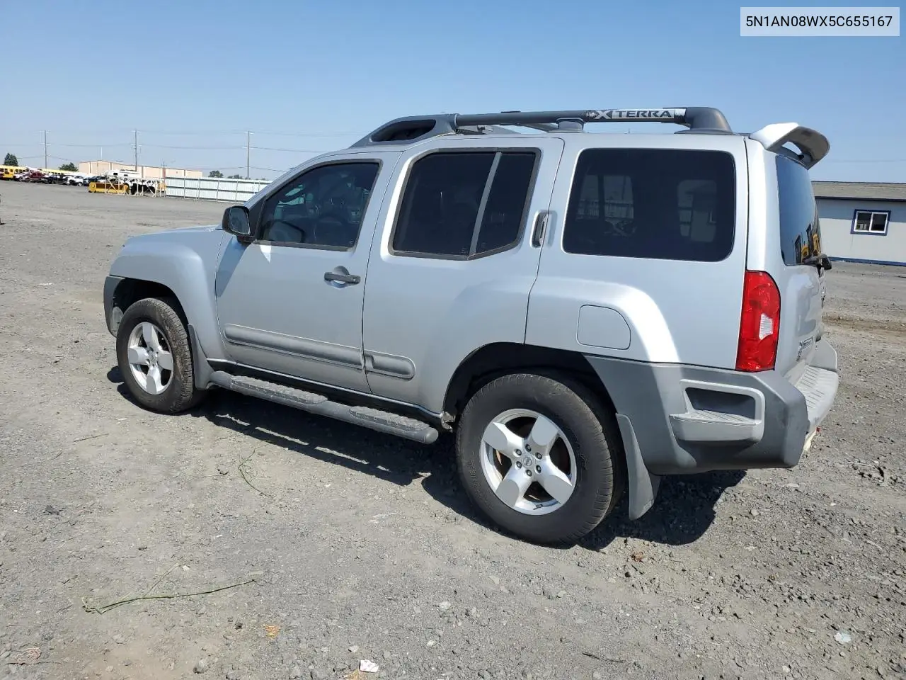 2005 Nissan Xterra Off Road VIN: 5N1AN08WX5C655167 Lot: 64877075