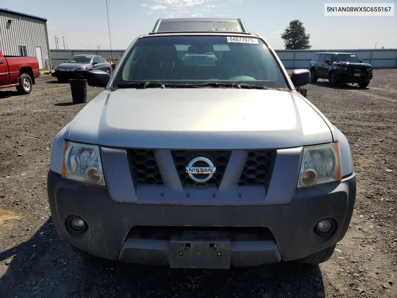 2005 Nissan Xterra Off Road VIN: 5N1AN08WX5C655167 Lot: 64877075